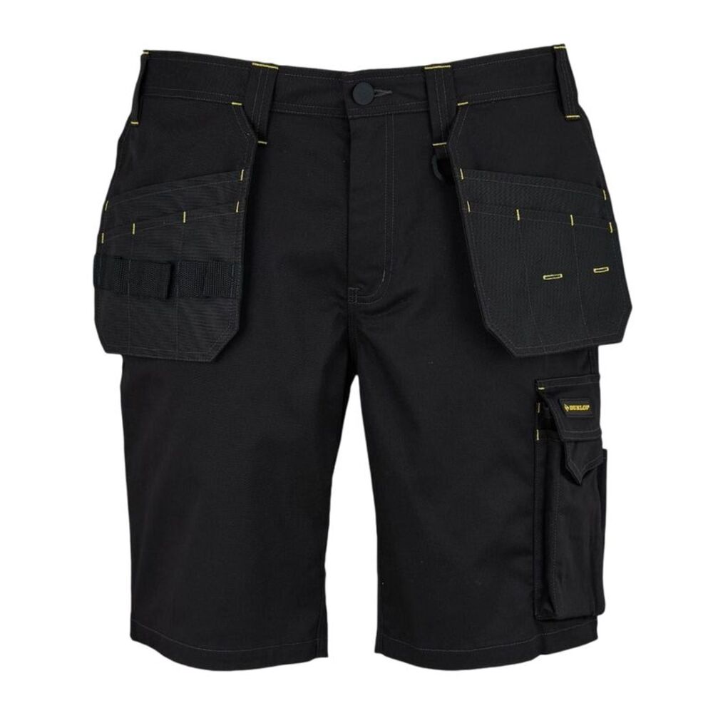 Dunlop Mens On Site Work Shorts / Black
